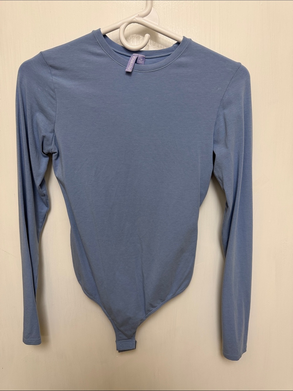 Long Sleeve Bodysuit - Blue